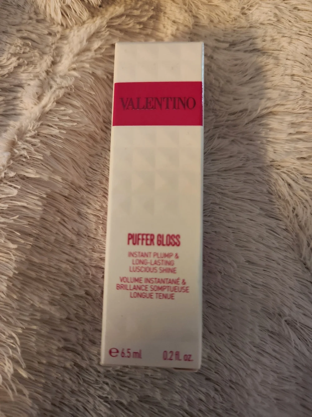 Valentino Puffer Shimmer Lip Gloss - 122A WARM IT UP